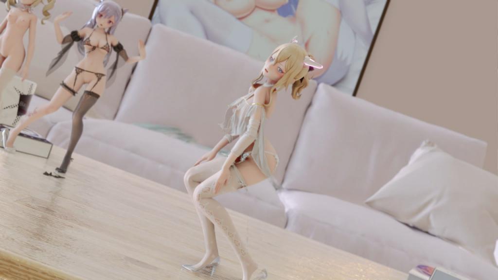YLT-333 原神MMDbl09白丝御姐琴Hellovenus-Ill
